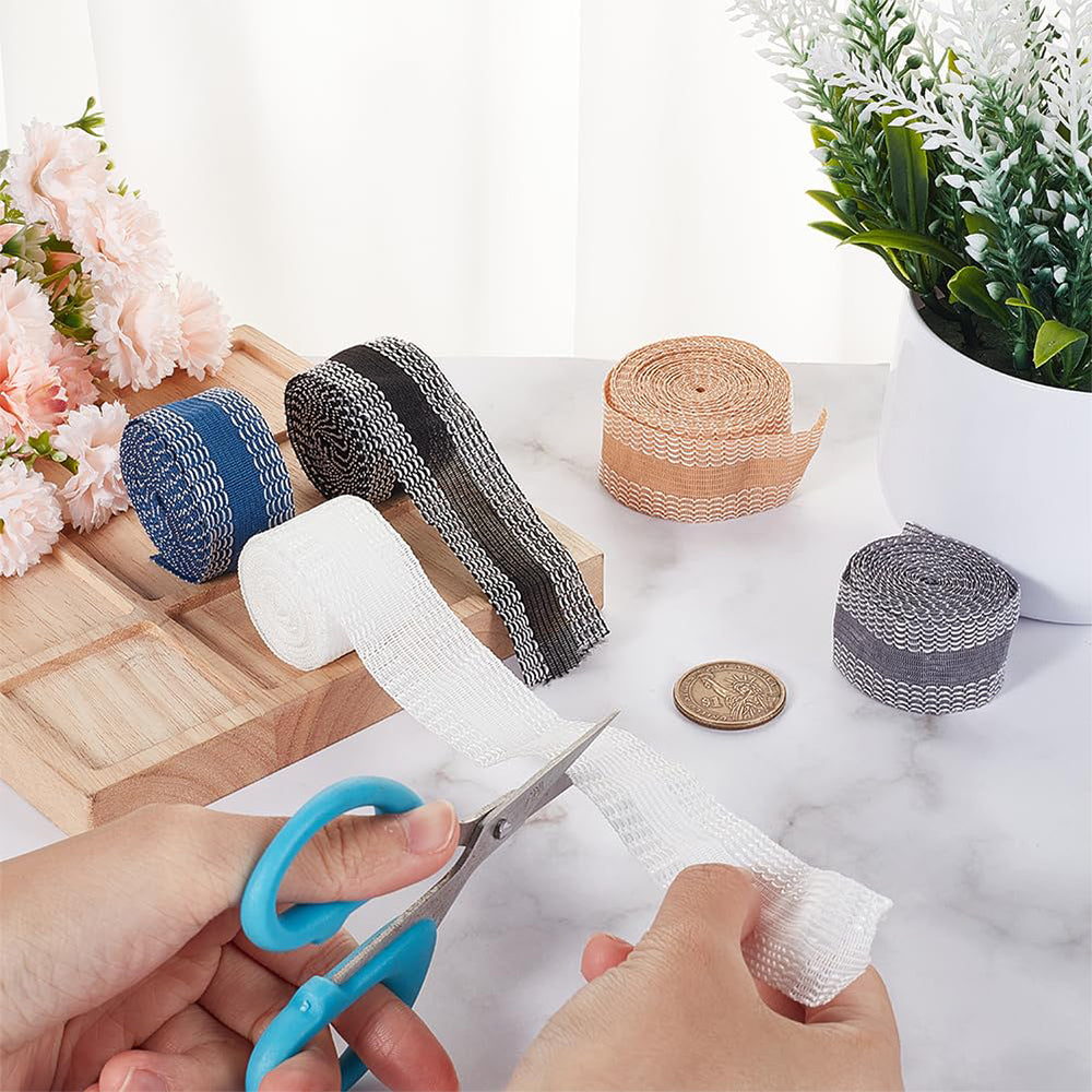 10Pcs Hem Tape for Pants 2m Pants Edge Shorten Self-Adhesive No Sew Hemming Tape