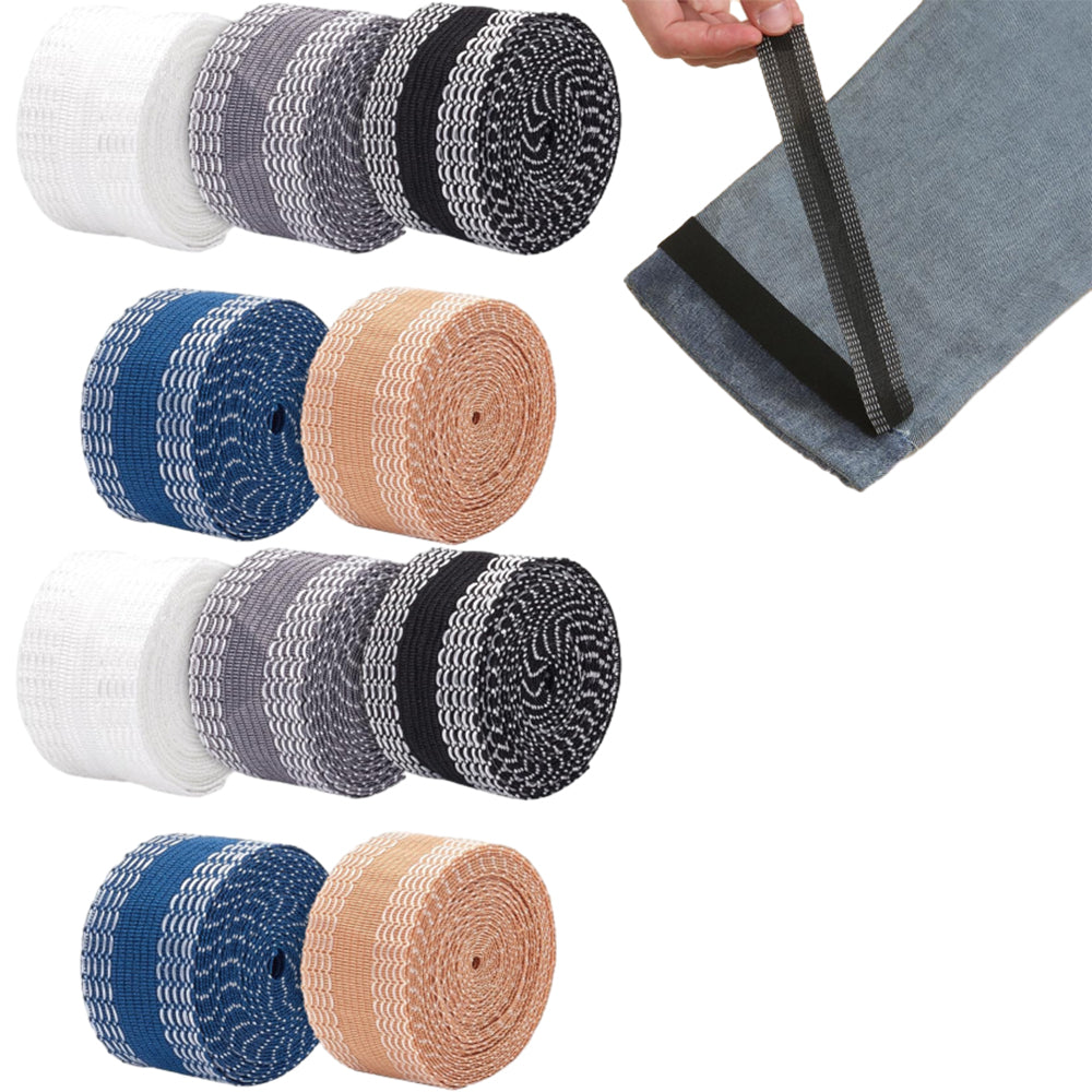 10Pcs Hem Tape for Pants 2m Pants Edge Shorten Self-Adhesive No Sew Hemming Tape