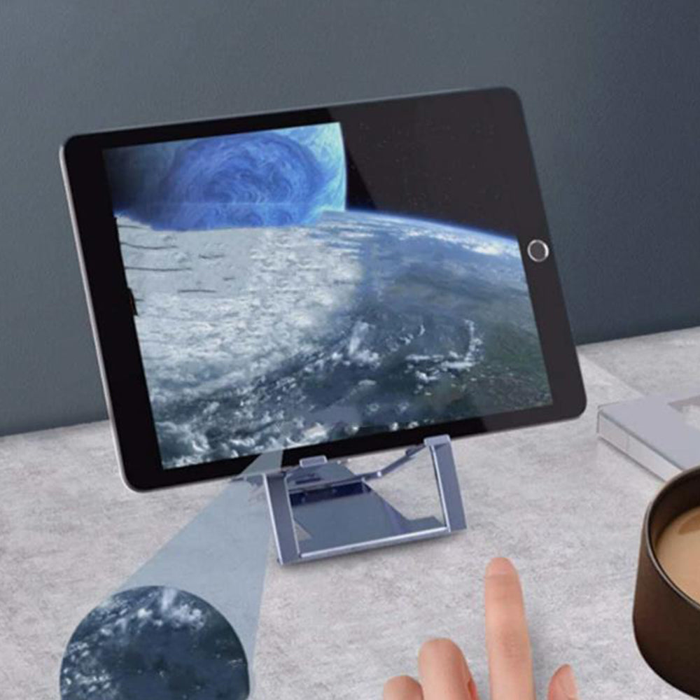 2Pcs Folding Desk Mobile Phone Stand Holder Adjustable Stand Mount Holder