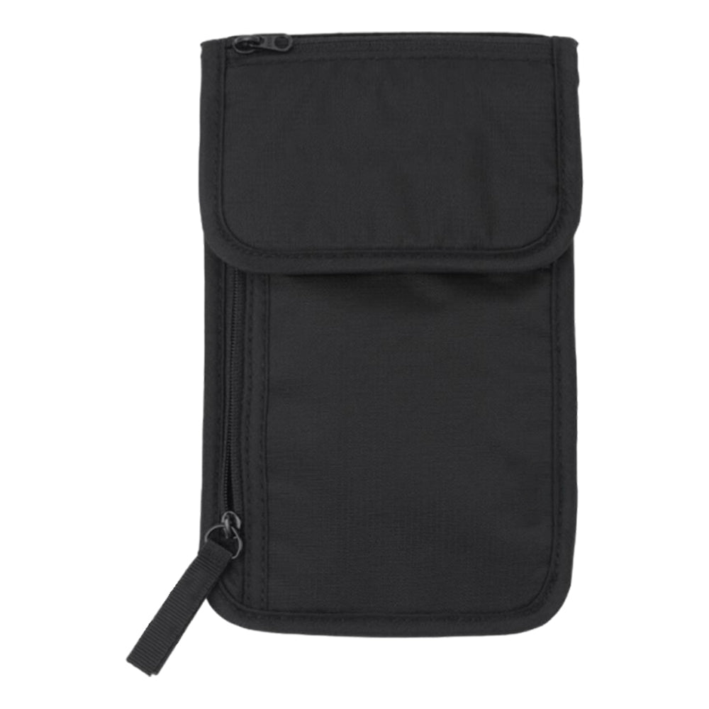 RFID Blocking Travel Neck Stash Anti-Theft Security Wallet Pouch Passport Holder