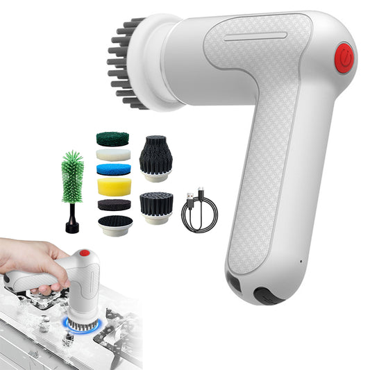 9 In 1 Electric Spin Scrubber Cordless Cleaning Brush Handheld Chargeable Kit