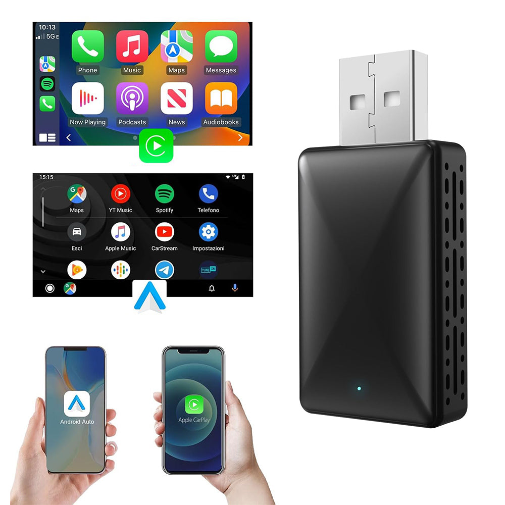 2 in-1 CarPlay Android Auto Adapter