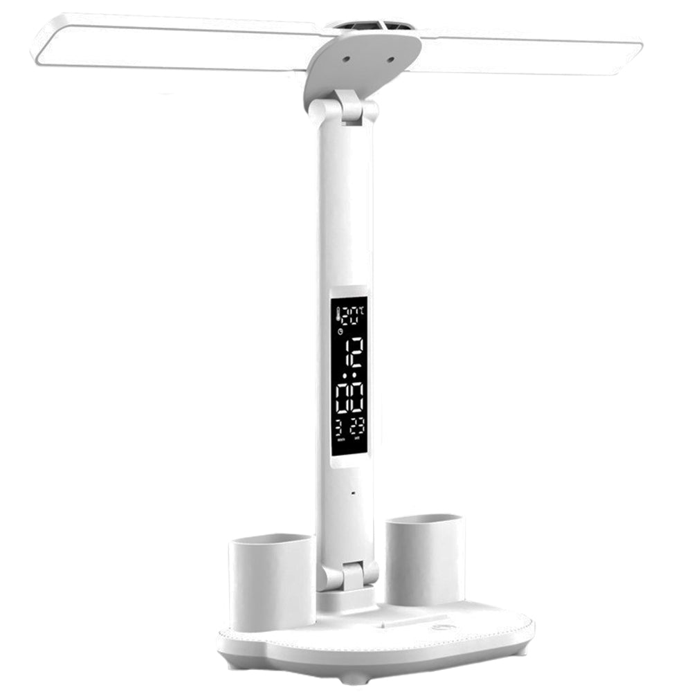 Touch LED Desk Lamp Study Reading Table Light Dimmable with USB Charging Port