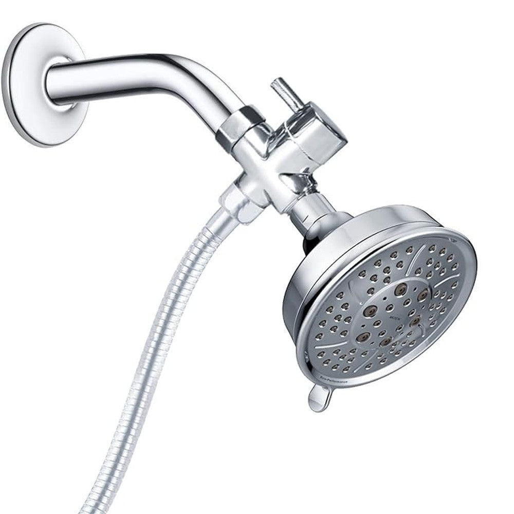 2Pcs 3-Way G1/2 Shower Head Diverter T-adapter