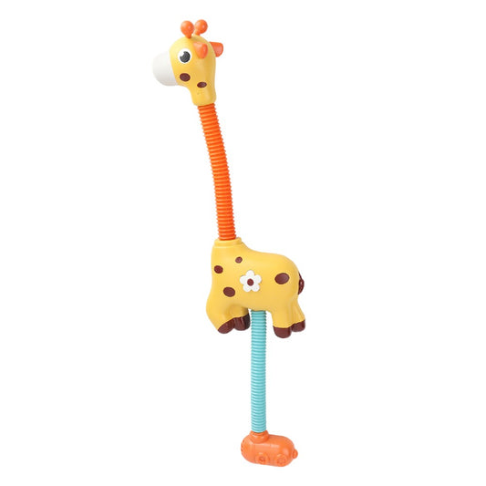 Cute Animal Shower Head Electric Water Spray Shower Head - Giraffe