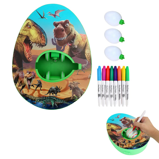 Easter Egg Decorator Kit Egg Decorating Spinner - Brown
