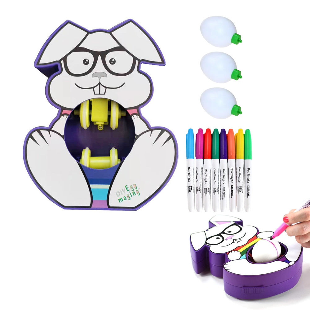 Easter Egg Decorator Kit Egg Decorating Spinner - Purple