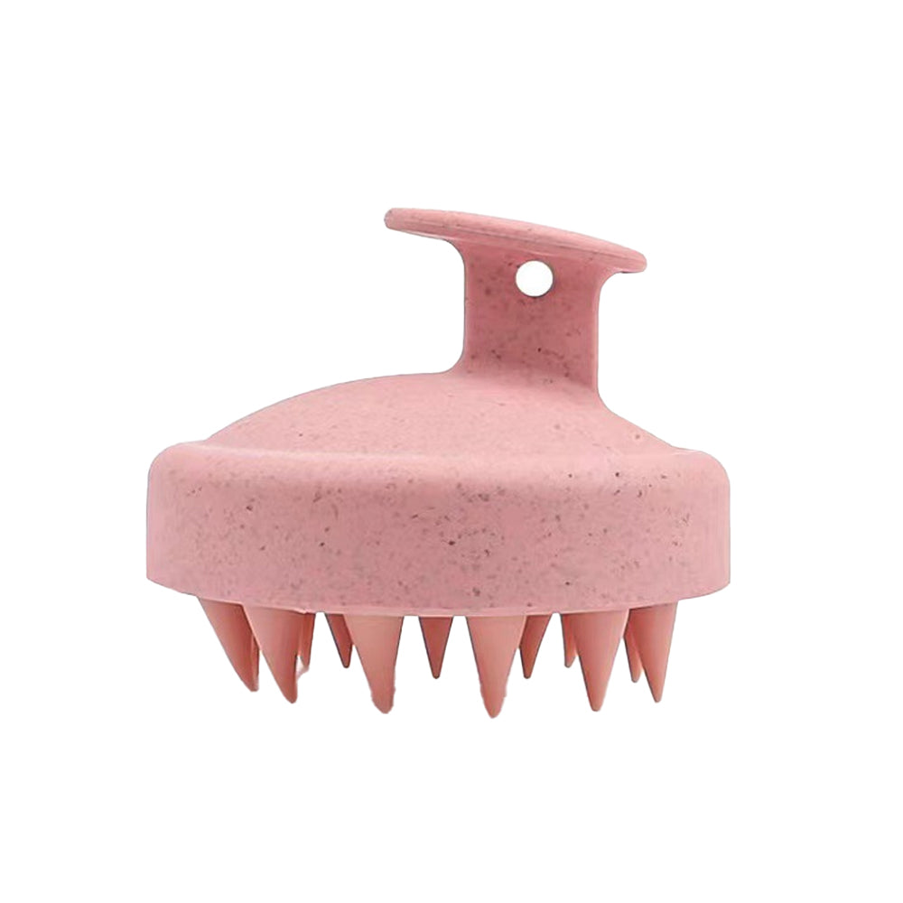 Shampoo Brush Hair Scalp Massager Shower Comb for Scalp Exfoliator Pink