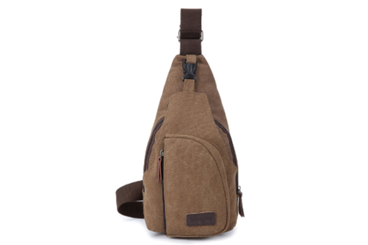 Men's Crossbody Bag Chest Sling Bag for Travel Hiking