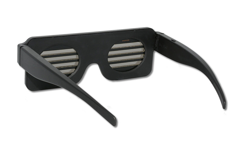 LED Light Up Glasses with 10 Dynamic Patterns for Party Rave