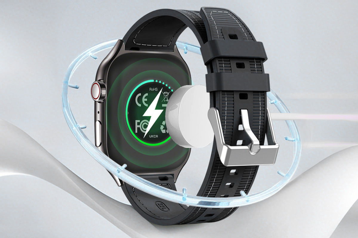 H7 Smart Watch Square Dial Fitness Tracker Bluetooth Smartwatch Sleep Monitor