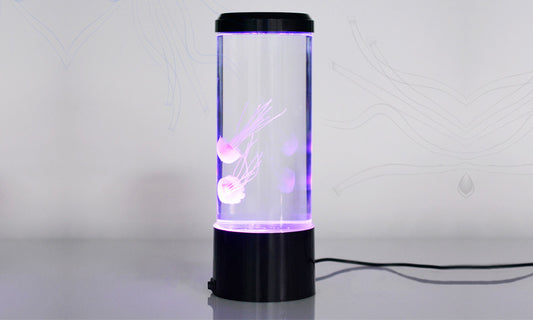 USB Color Changing LED Jellyfish Night Light Fake Jellyfish Mood Light Kids Gift Idea
