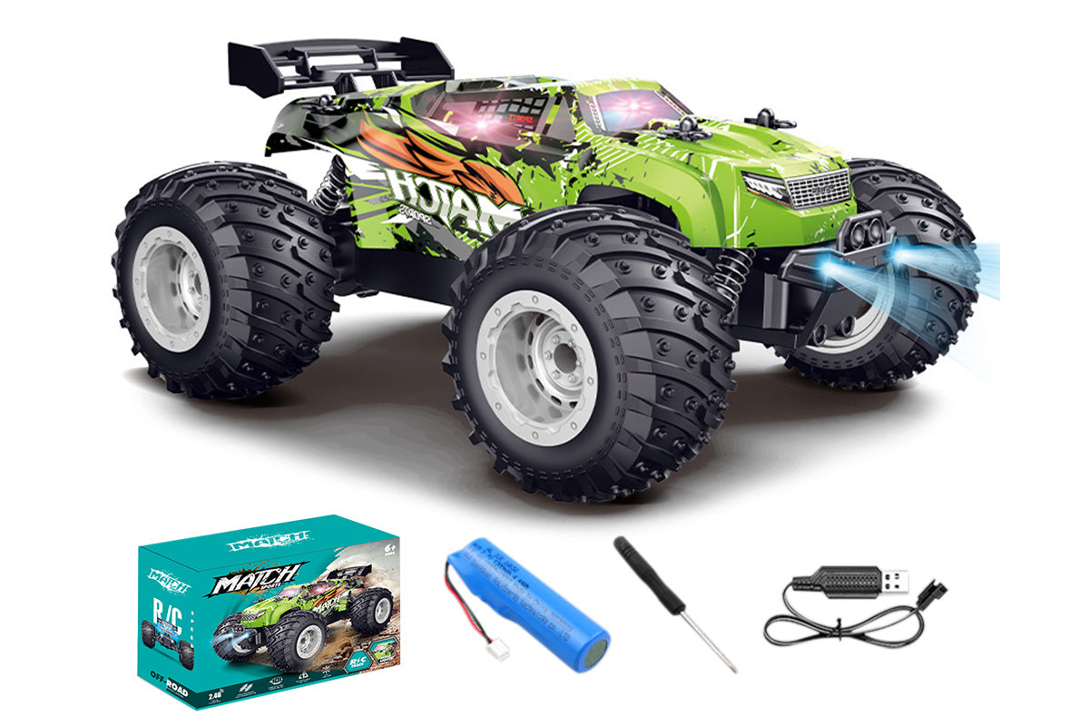 1:18 Scale Remote Control Car Toys All Terrain RC Truck With LED Light