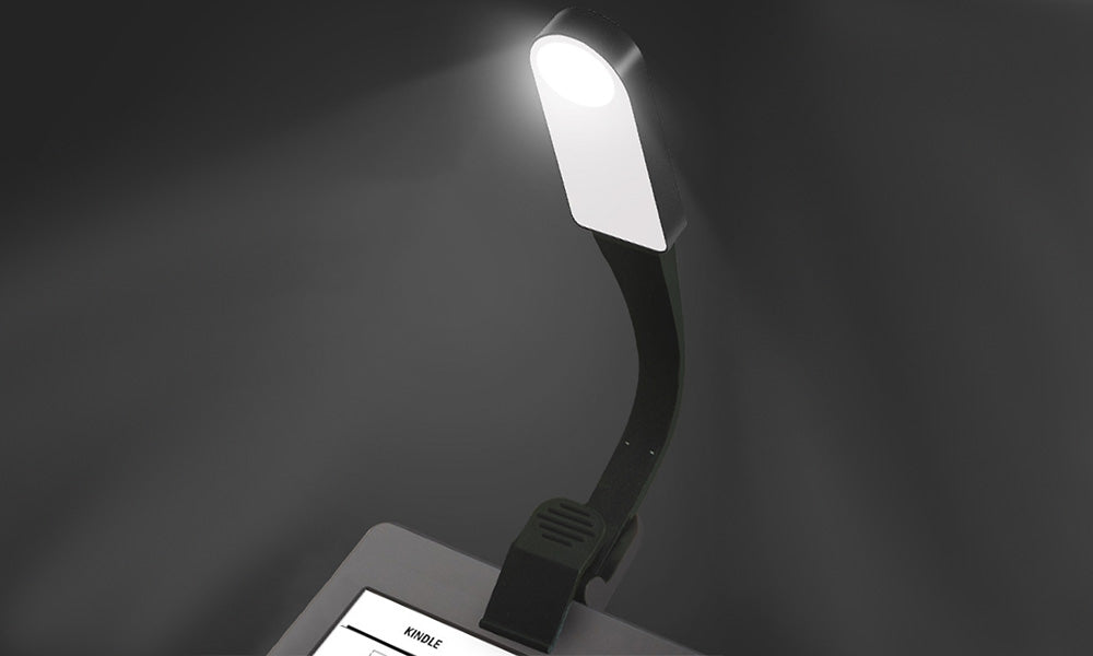 1/2PCS Clip On Book Light USB Rechargeable Reading Light with Touch Control