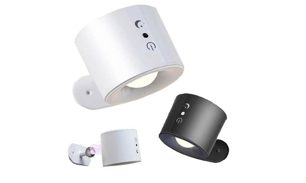 Rechargeable LED Spotlight Wireless Wall Lamp with Remote Control