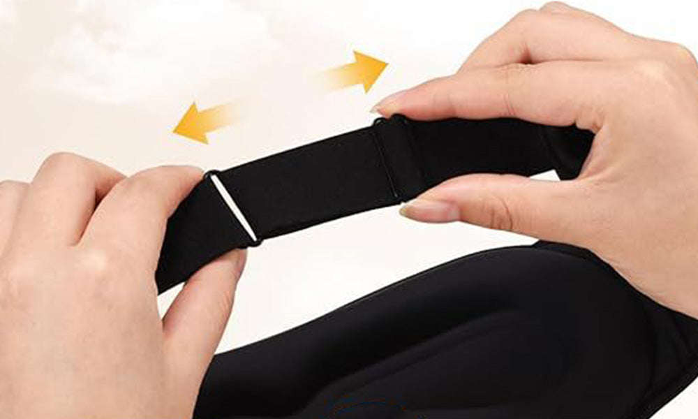 3D Breathable Sleep Mask with Built-in Bluetooth Headphones