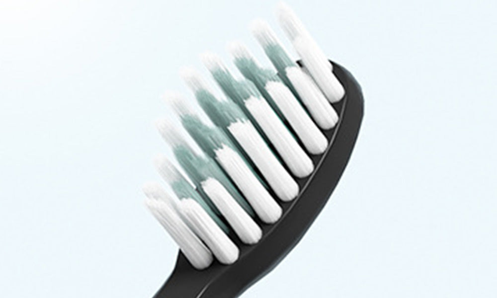 Sonic Electric Toothbrush with 8 Replaceable Wave-Shaped Soft Brush Heads for Oral Care