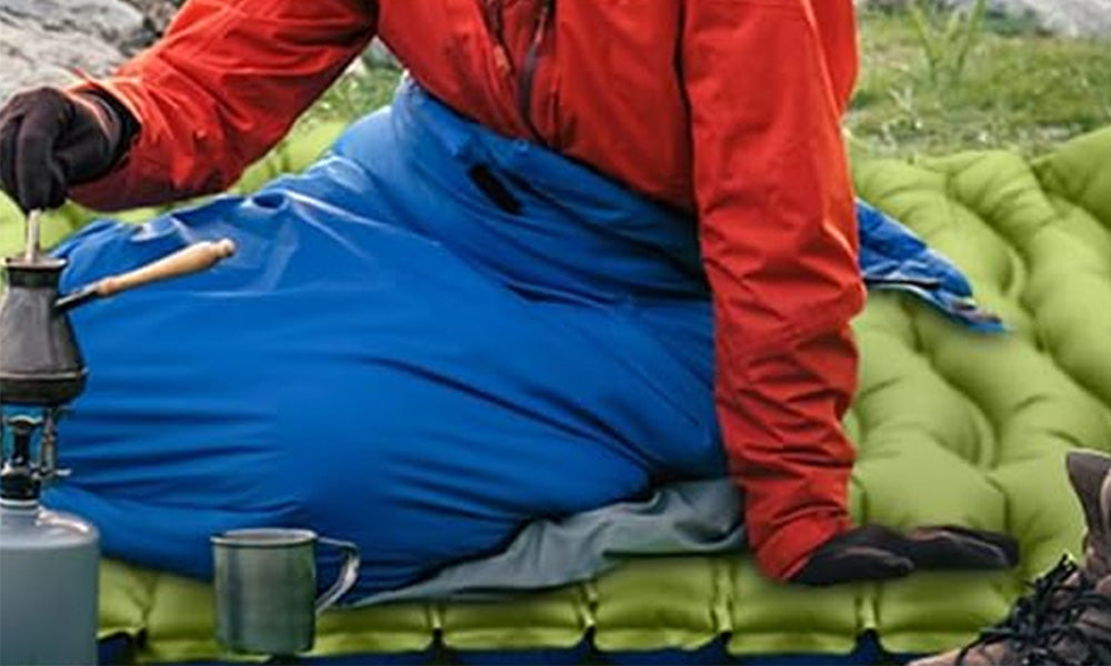 Inflatable Camping Sleeping Pad Waterproof Outdoor Travel Mat