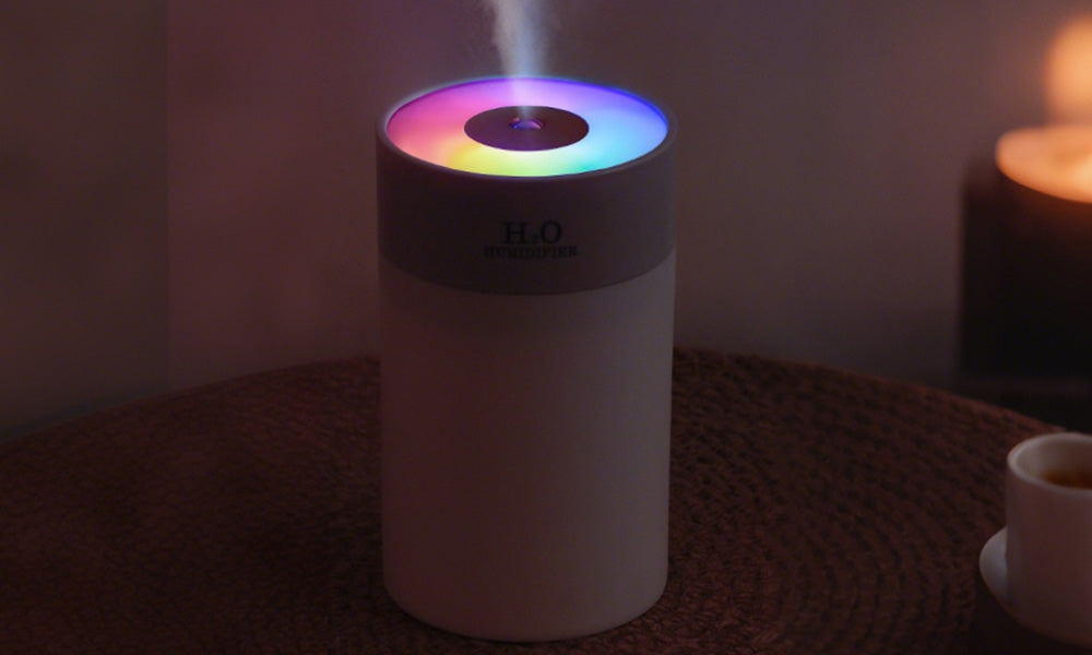 Colorful LED Humidifier with Night Light for Home
