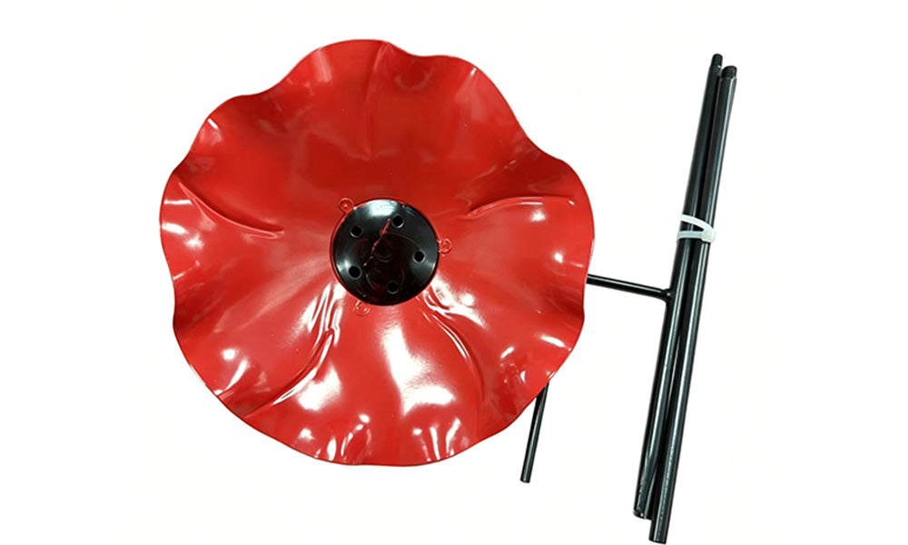 1/2PCS Metal Bee Water Feeder Flower Shape Garden Stake for Outdoor Garden