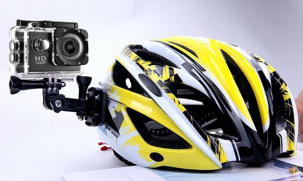 Mini 1080P Action Camera with Screen and Mount Accessories