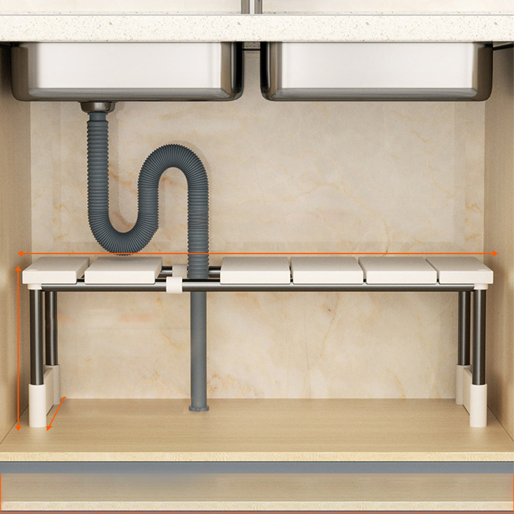 Under Sink Organizer Detachable Adjustable Kitchen Shelf Under Cabinet Rack