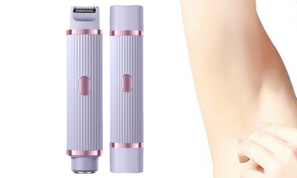 2-in-1 Dual Head Electric Women’s Shaver for Bikini and Body Hair