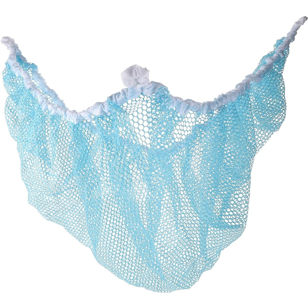 Wall-mounted Toy Hammock Toy Storage Net for Bedroom Nursery Storage - Blue