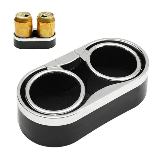 1Pc Universal Car Dual-cup Drink Cup Holder Coffee Cup Water Bottle Stand