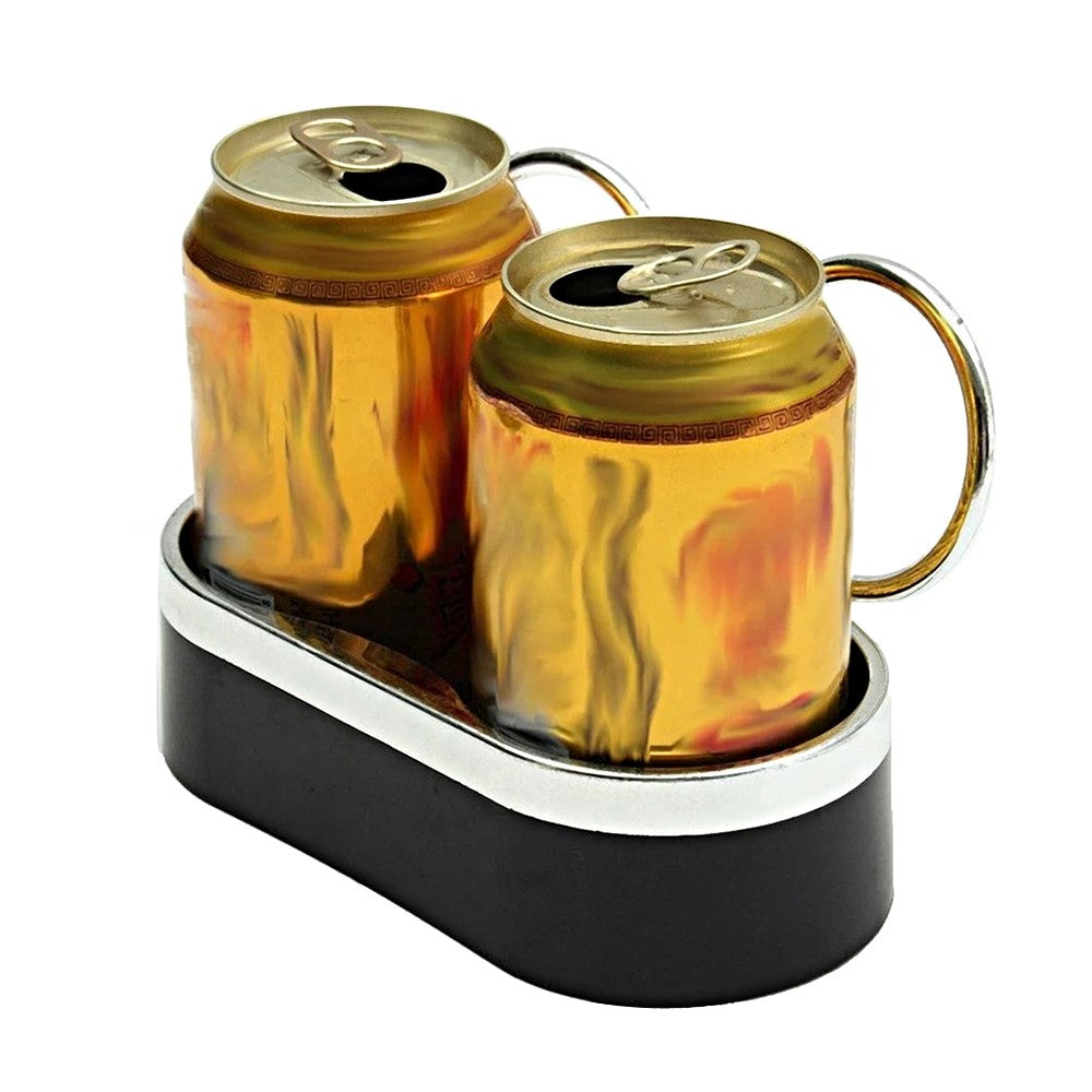 1Pc Universal Car Dual-cup Drink Cup Holder Coffee Cup Water Bottle Stand