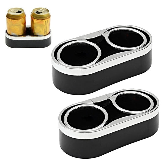 2Pcs Universal Car Dual-cup Drink Cup Holder Coffee Cup Water Bottle Stand