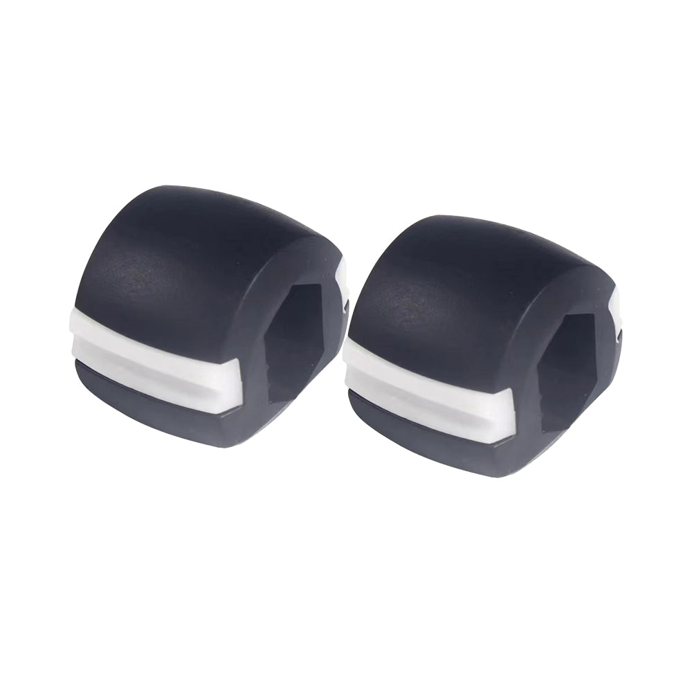 2Pcs Jawline Exerciser Facial Muscle Trainer Fitness Neck Face Toning Tool-Black