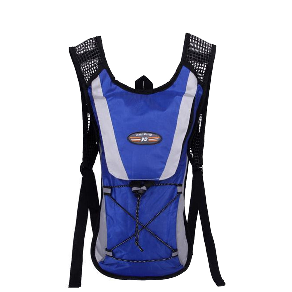 Hydration Backpack Pack with 2L Water Bladder for Hiking Running Biking - Blue