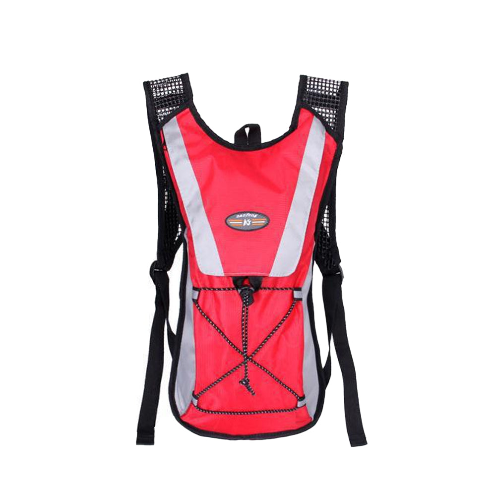 Hydration Backpack Pack with 2L Water Bladder for Hiking Running Biking - Red