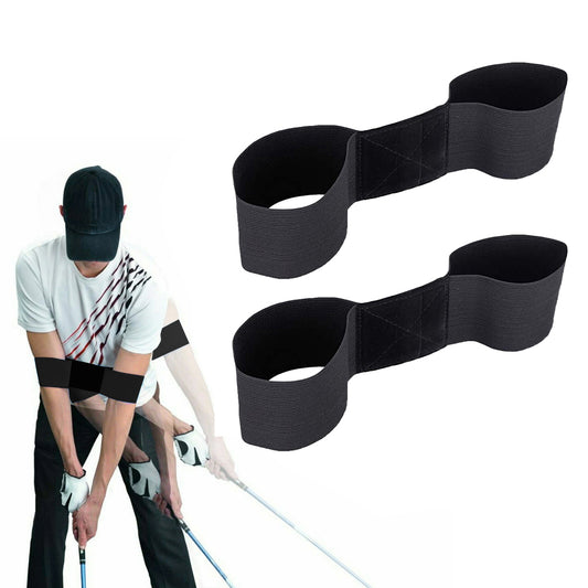 2Pcs Golf Training Band Arm Band Golf Swing Training Aid