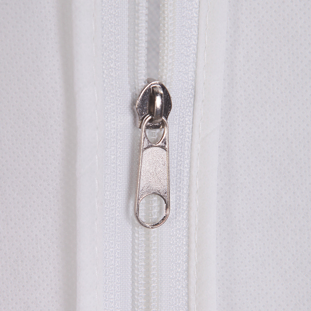 180CM Wedding Dress Garment Bag White Extra Large Bridal Gown Storage Bag