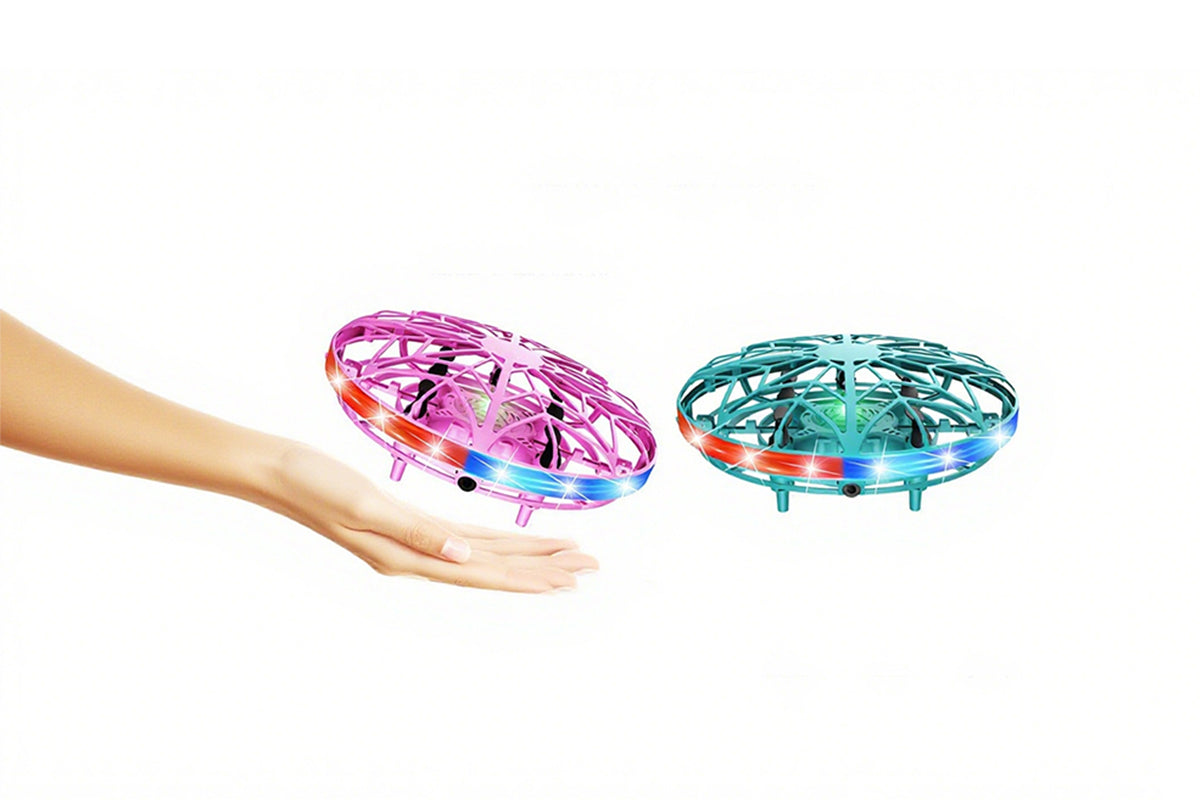 Mini Drone Induction Levitation UFO Flying Toy Hand-controlled Kids Gift Toys