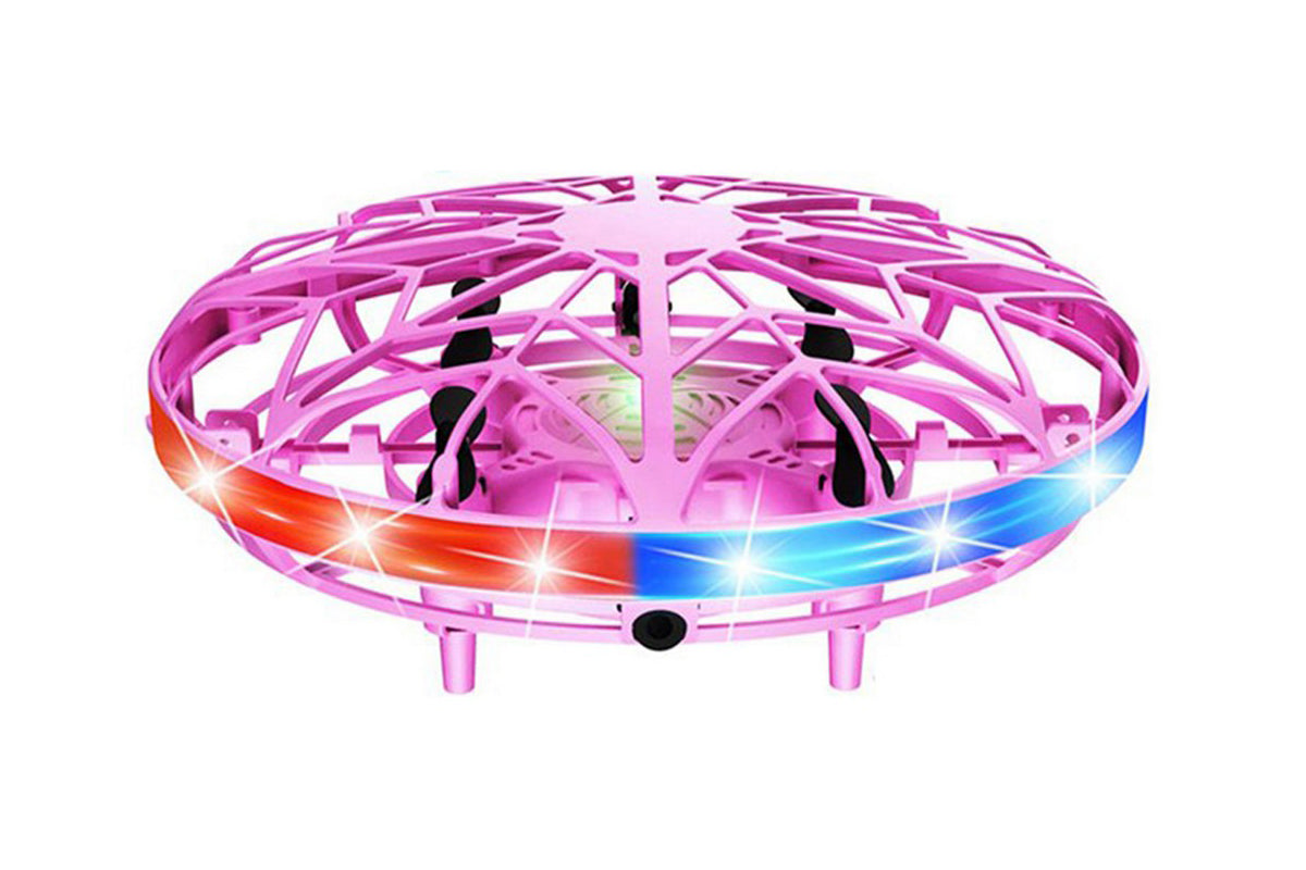 Mini Drone Induction Levitation UFO Flying Toy Hand-controlled Kids Gift Toys
