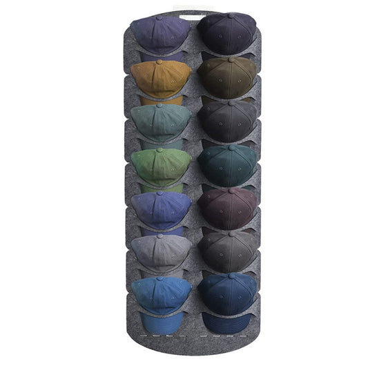 1Pc 14 Pockets Baseball Hat Rack Hat Storage Caps Organizer Felt Storage Bag