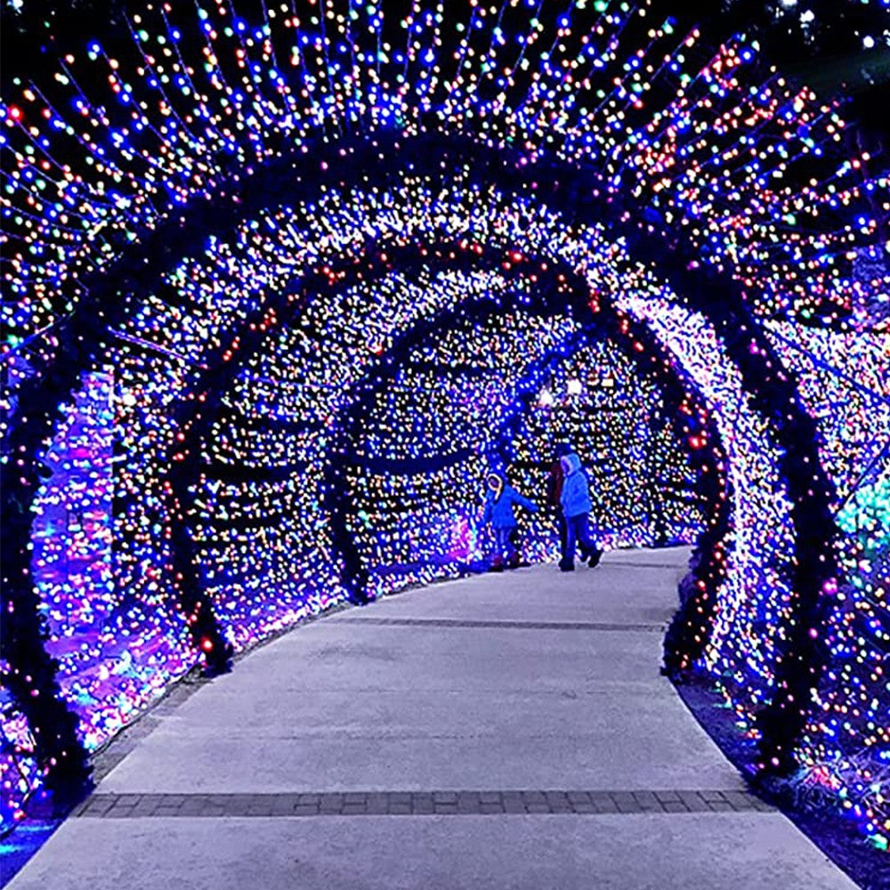 100 LEDs Christmas Solar Copper Wire String Light Indoor Outdoor String Lights