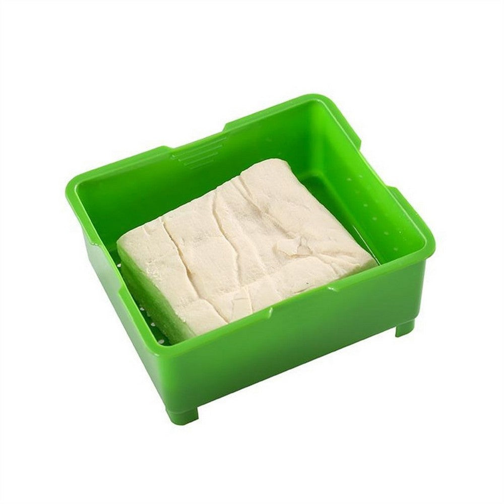 2Pcs Tofu Press Drainer Water Removing Tool with Water Collecting Tray
