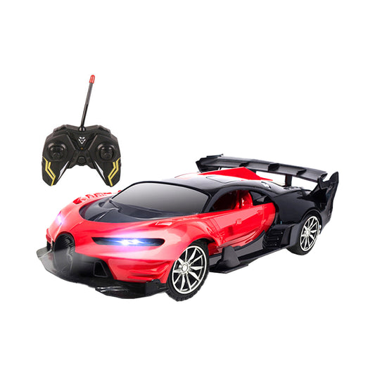 Kids 2WD Remote Control Car Toys Vehicle Rechargeable RC Drift Car Red