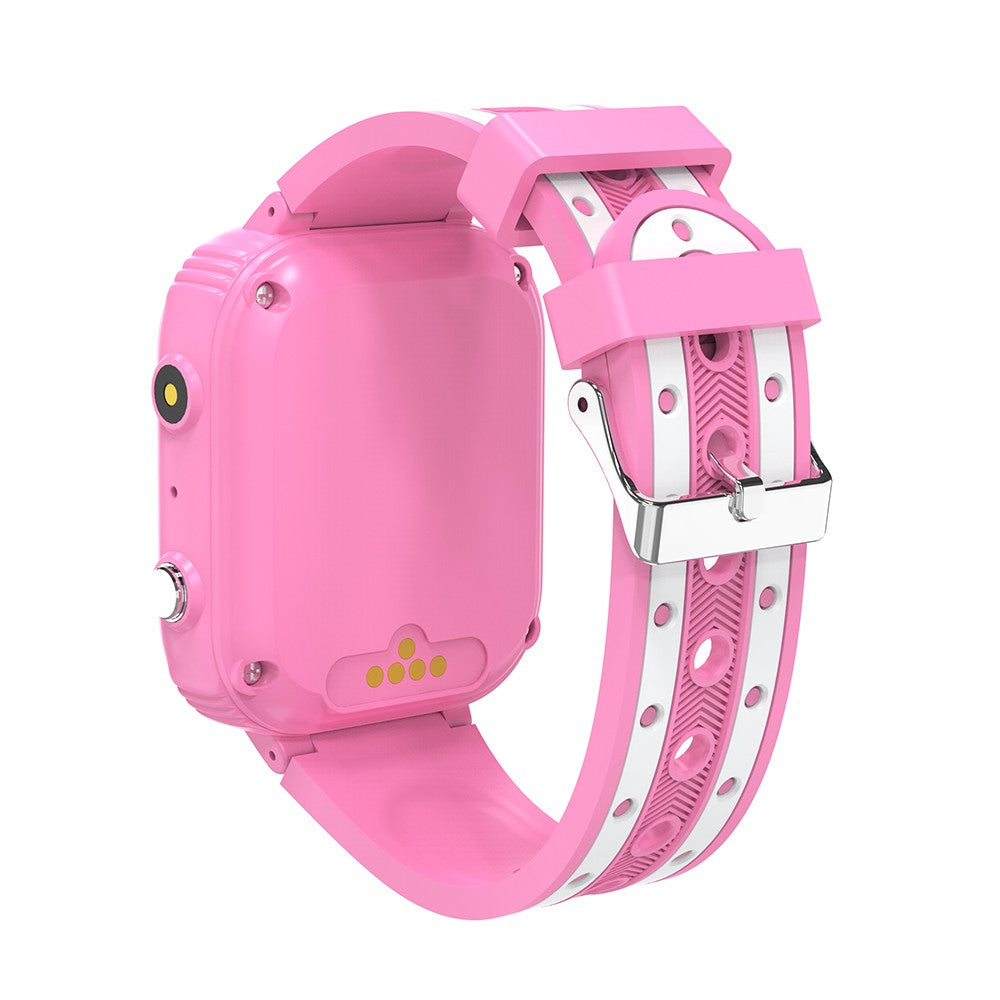 Pink 4G Kids Smart Watch SOS Video Phone Call Compatible with Android iOS
