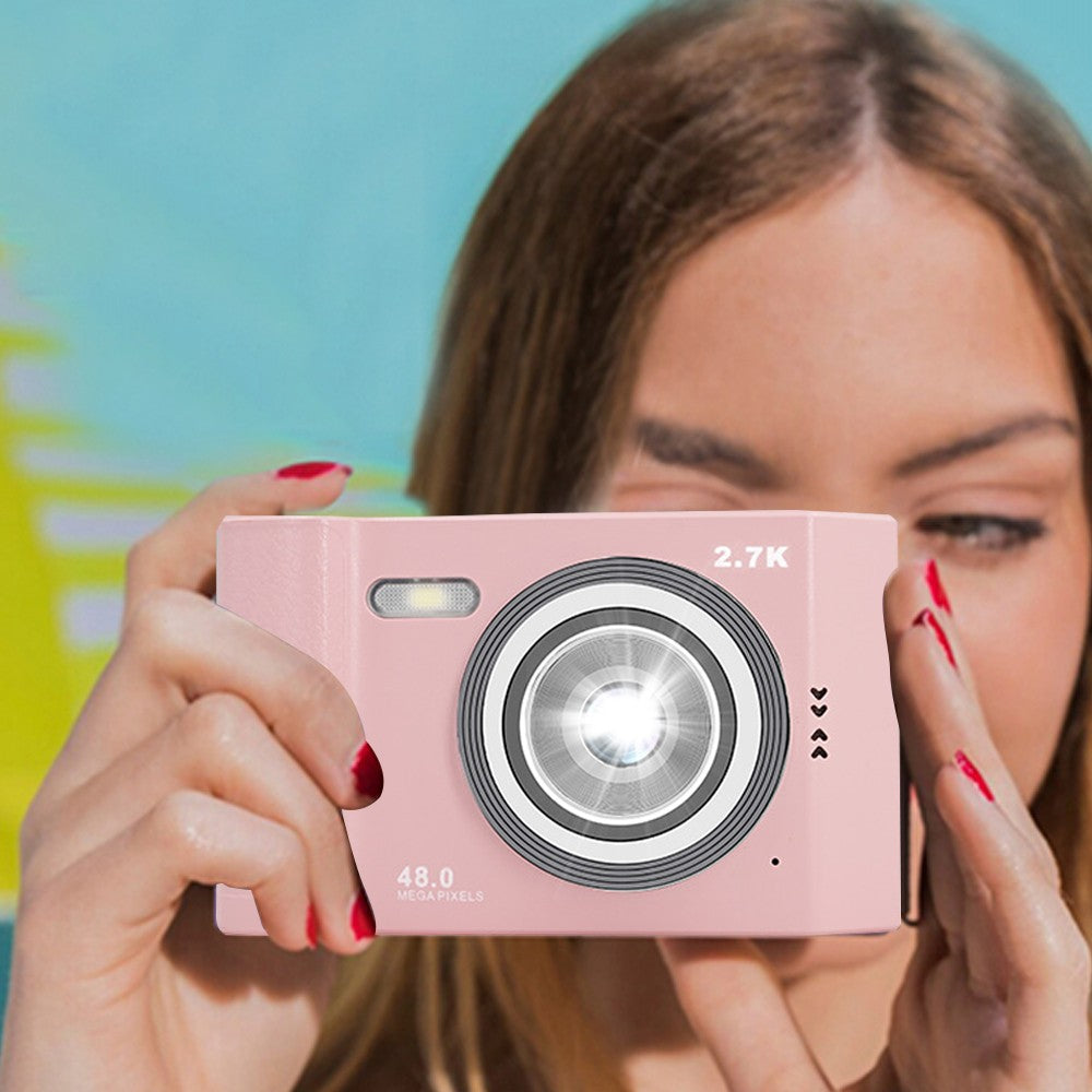 1080P HD Digital Camera with 32G Memory Card - Pink