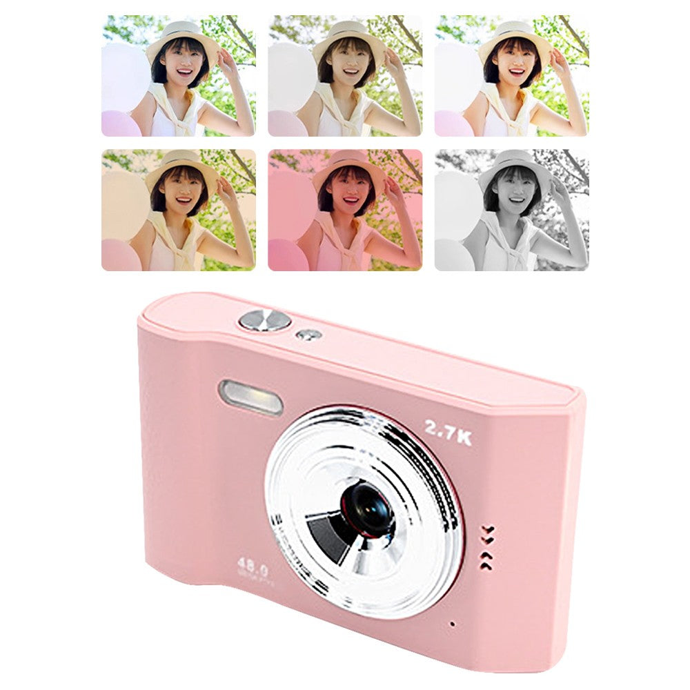 1080P HD Digital Camera with 32G Memory Card - Pink