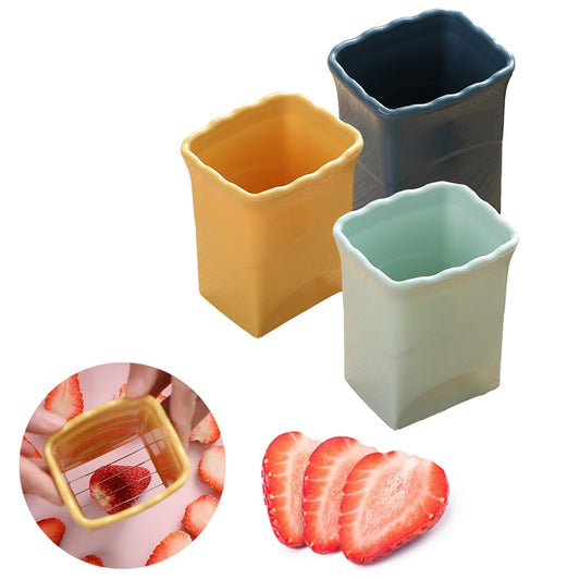 3Pcs Cup Slicers Fruit Slicing Tool Kitchen Gadget