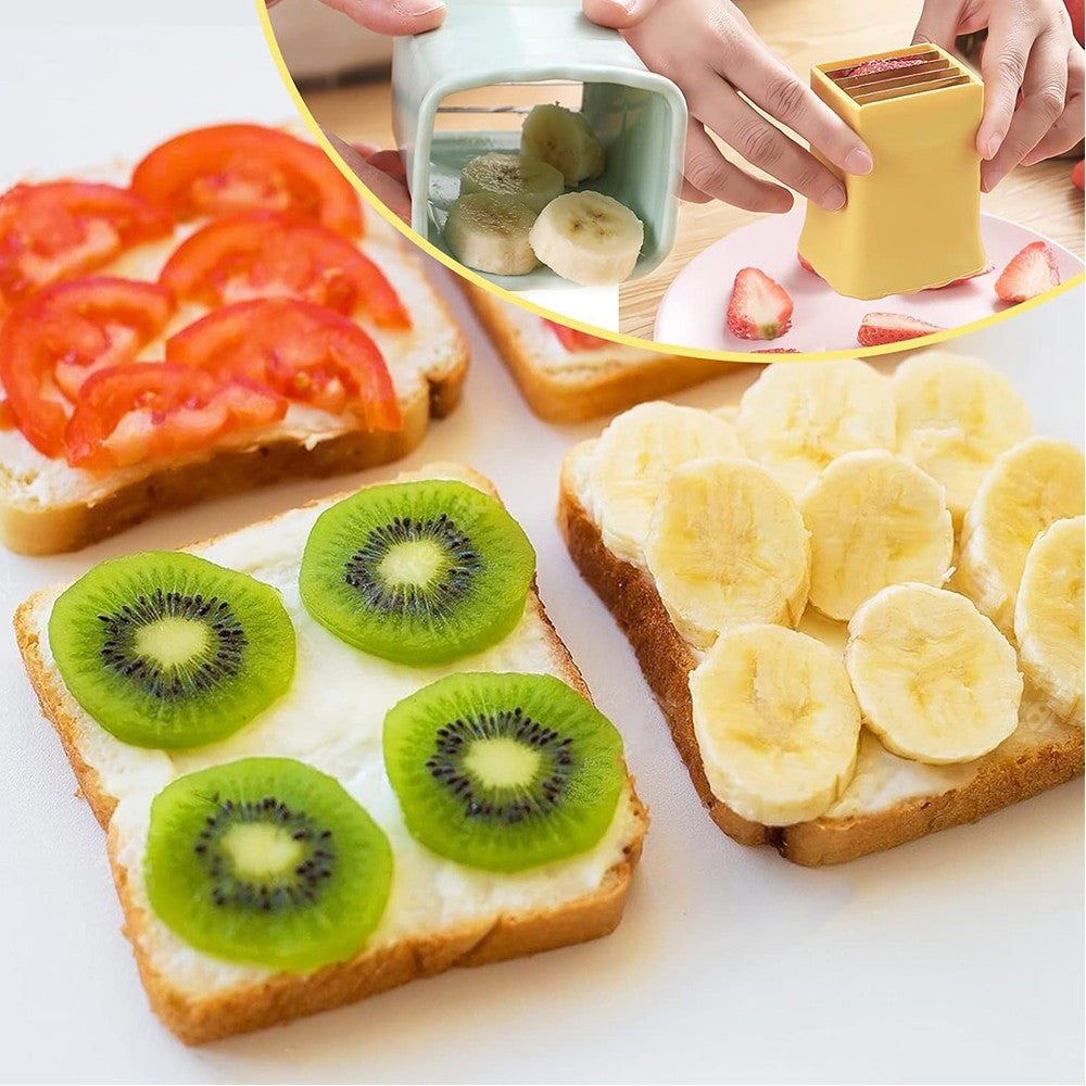 3Pcs Cup Slicers Fruit Slicing Tool Kitchen Gadget