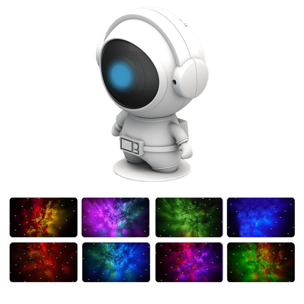 Standing Astronaut Galaxy Starry Sky Projector Night Light with Remote Control