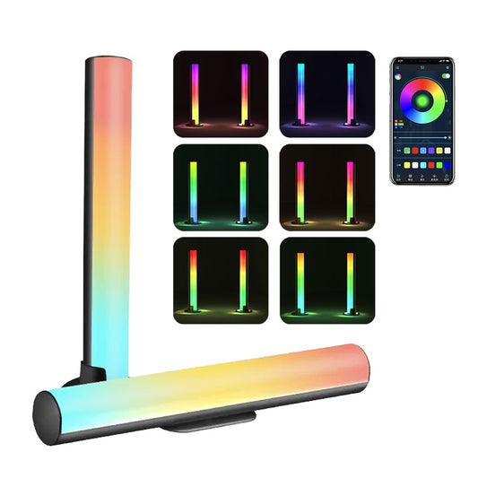 2-Piece Smart RGB LED Light Bars Work with Alexa and Google Assistant
