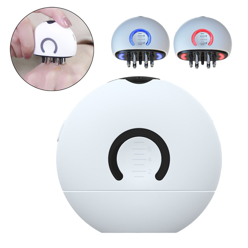 1Pc Electric Hair Essential Oil Applicator Scalp Massage Brush with 2 Modes